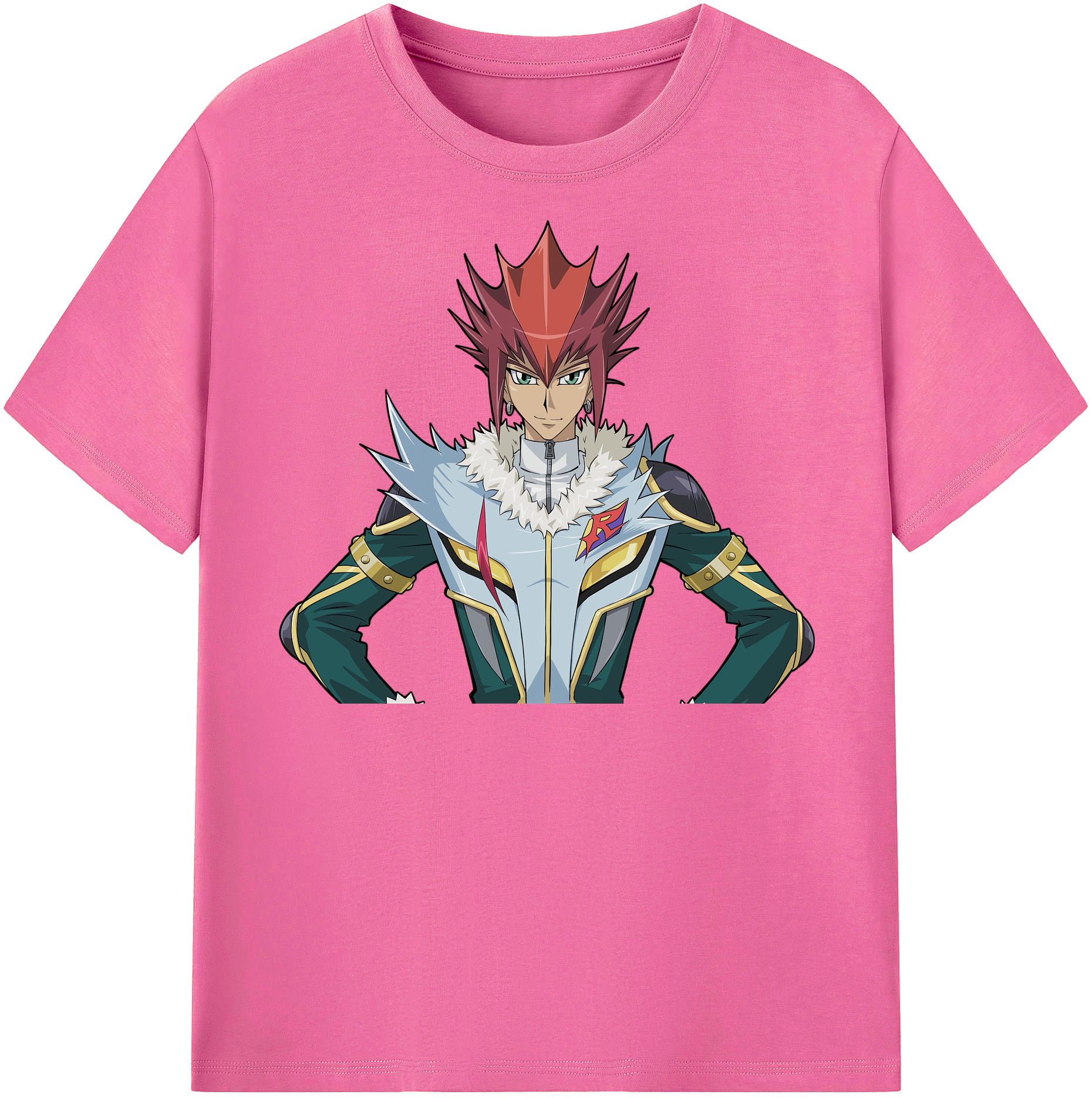 （画像用） 遊☆戯☆王 Yu-Gi-Oh! レディースカジュアルプリントTシャツ（綿100％）